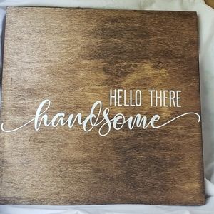 12×12 hello handsome good morning gorgeous aigns